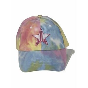 Jeffree Star Limited Edition Embroidered Tie Dye Womens Hat/Baseball Cap. NEW!!